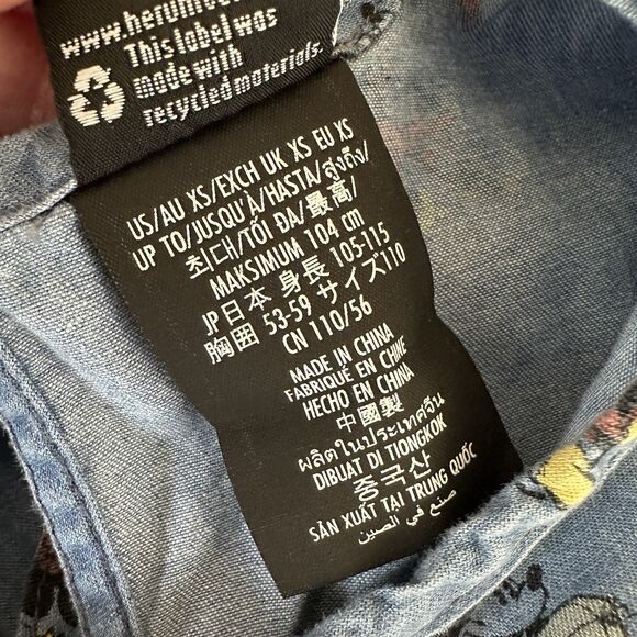 DISNEY Her Universe Mickey & Friends Chambray Dress Size XS - Picture 8 of 9